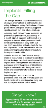 dental implant information
