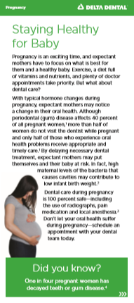 peridontal disease and pregnancy information